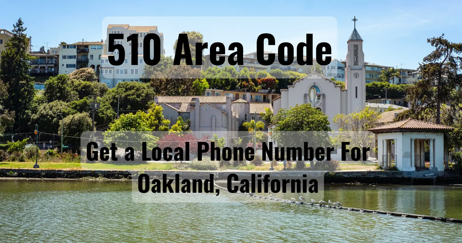 510 area code Oakland, California